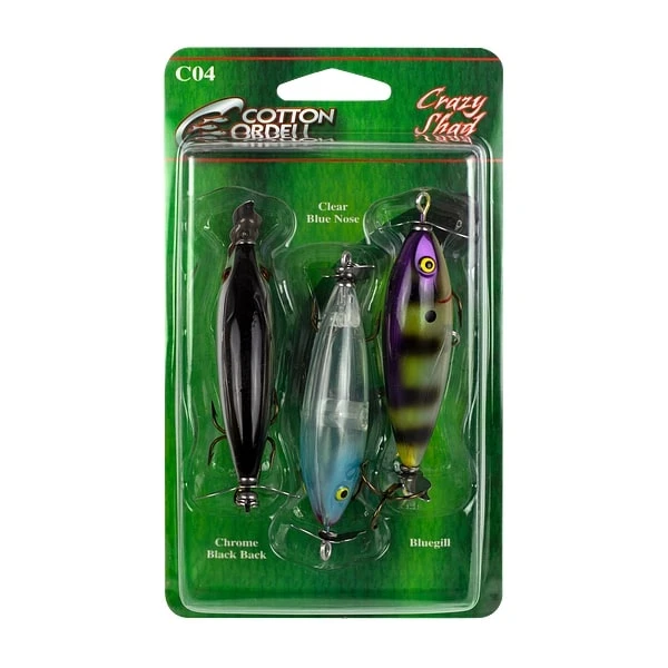 Cotton Cordell Crazy Shad 3 Pack 3 Cotton Cordell Crazy Shad 3 Pack