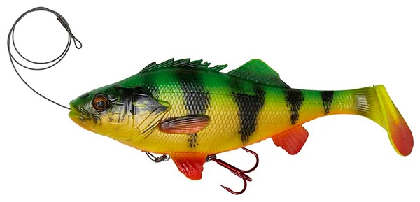 Savage Gear 4D Line Thru Perch Shad 20cm 100g SS 02-Firetiger 3 Savage Gear 4D Line Thru Perch Shad 20cm 100g SS 02-Firetiger