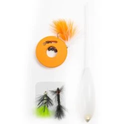 Fladen Bomb Float Set Seatrout Seabass Garfish Rainbow Groen, Oranje, Zwart
