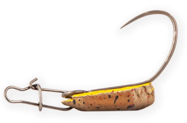 Rapture Area Bottom Hexa 1cm 1,3gr Hook Size 8 Color PO (barbless) 4 Rapture Area Bottom Hexa 1cm 1,3gr Hook Size 8 Color PO (barbless) - Afbeelding 2