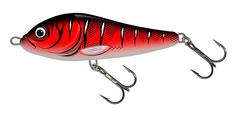 Salmo Rattlin' Slider 11cm Sinking Red Wake (met Ratels) 3 Salmo Rattlin' Slider 11cm Sinking Red Wake (met Ratels)