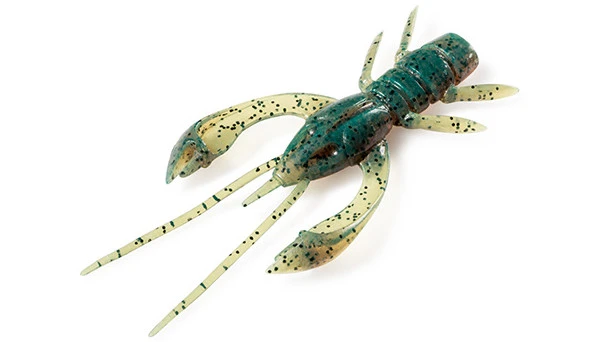 FISHUP Real Craw 2" (7pcs.), #017 - Motor Oil Pepper 3 FISHUP Real Craw 2" (7pcs.), #017 - Motor Oil Pepper