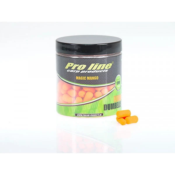 Pro Line Fluor Pop Up Dumbells 12mm Magic Mango 3 Pro Line Fluor Pop Up Dumbells 12mm Magic Mango
