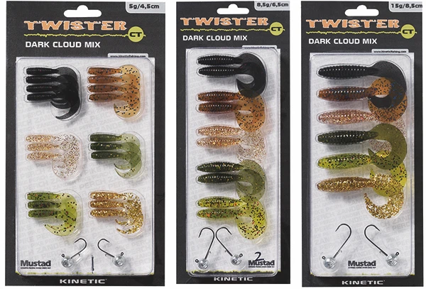 Kinetic Twister CT 15g 8,5cm Bright Day Mix 4 Kinetic Twister CT 15g 8,5cm Bright Day Mix - Afbeelding 2