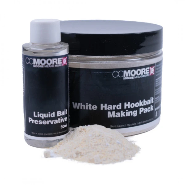 CC Moore Hard Hookbait Making Pack Natural White 3 CC Moore Hard Hookbait Making Pack Natural White