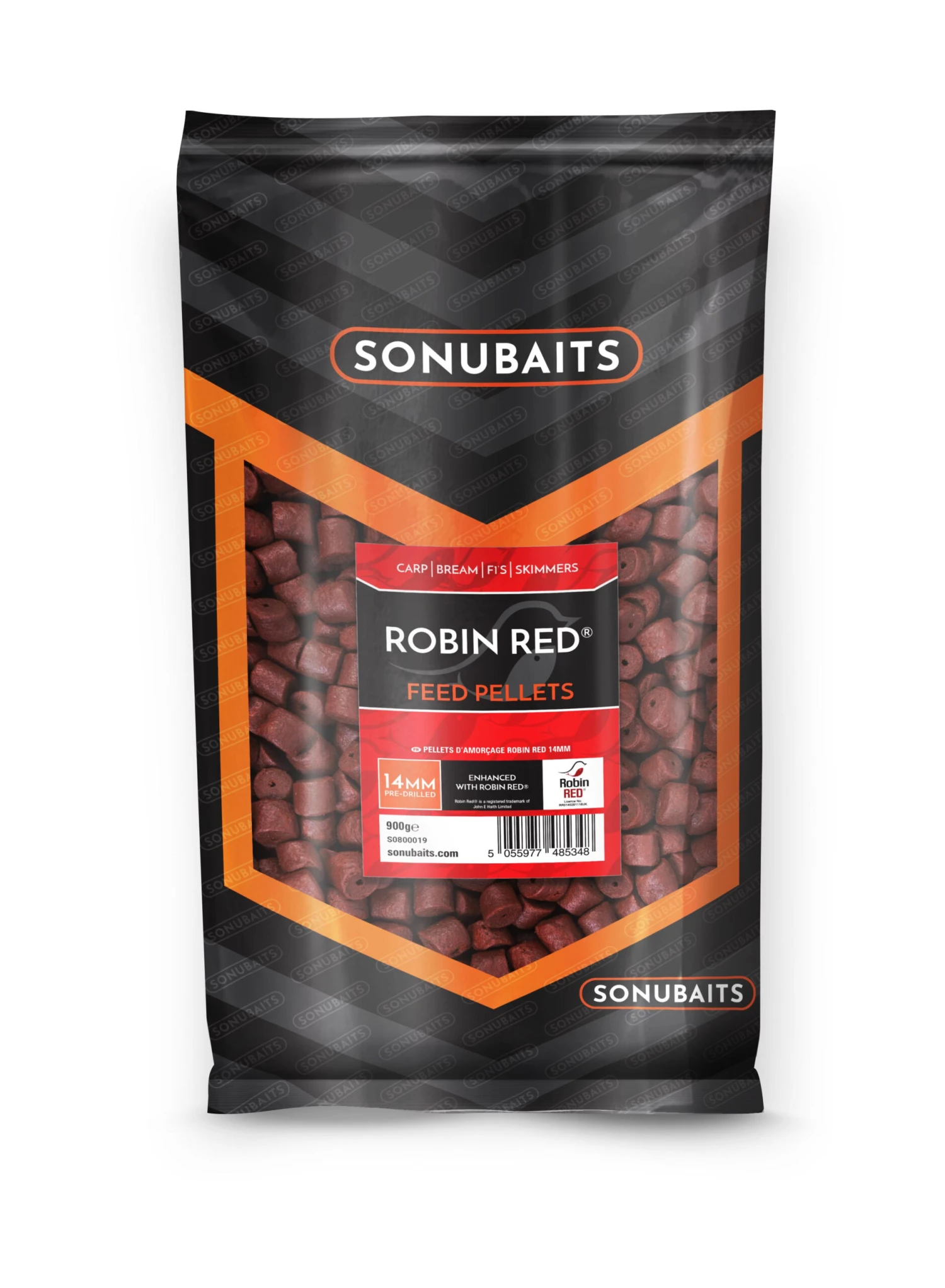 SonuBaits Feed Pellets Robin Red 2mm (900g) 3 SonuBaits Feed Pellets Robin Red 2mm (900g)