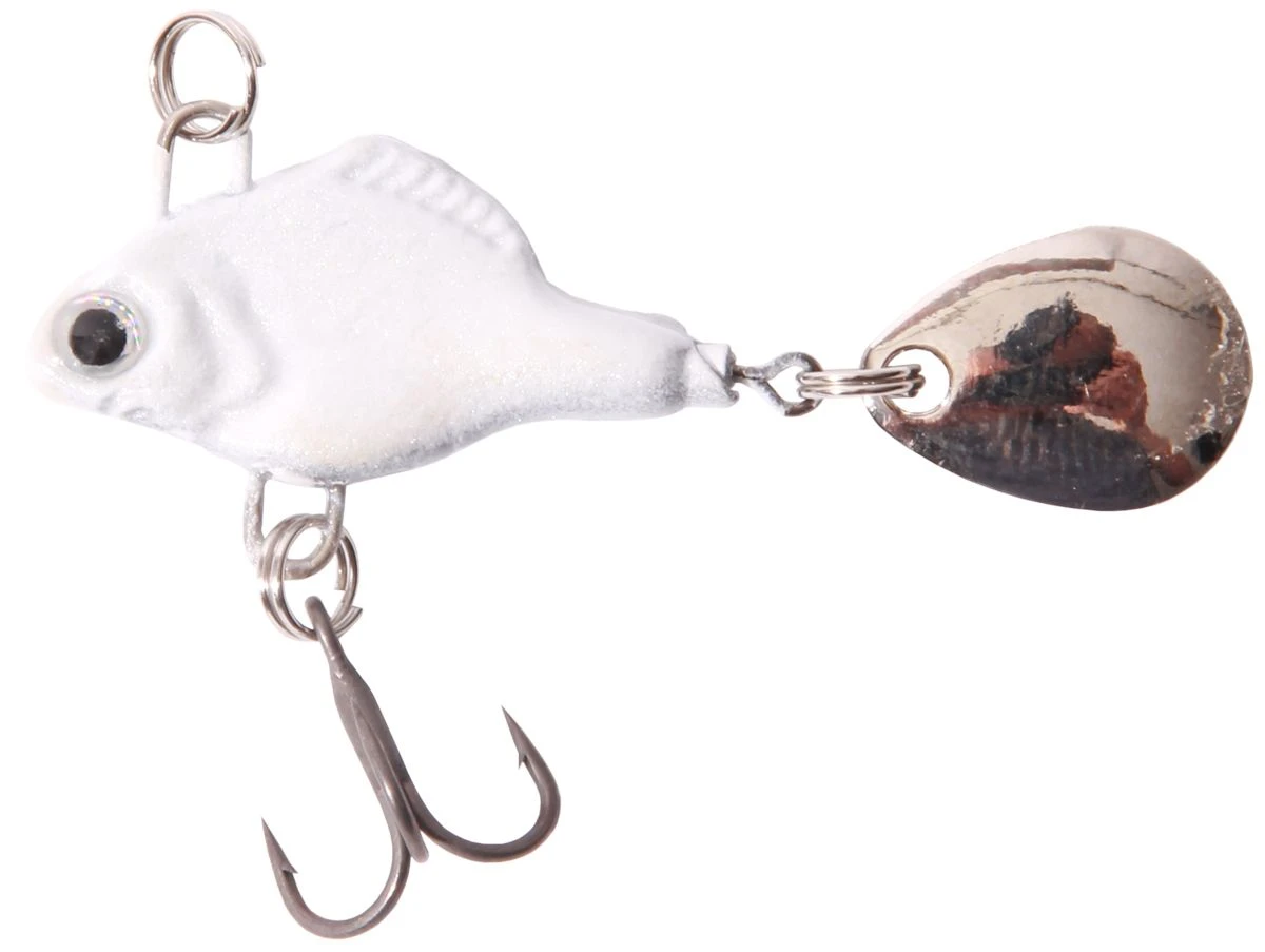 Ultimate Jig & Spin Lead Fish - White 3 Ultimate Jig & Spin Lead Fish - White
