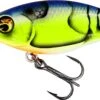 Westin BuzzBite Crankbait 4cm 4gr Low Floating Charteuse Blue Craw