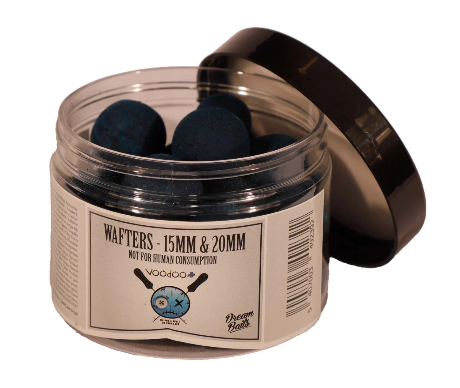 Dreambaits Voodoo+ Wafters Blauw (15+20mm Mix) 4 Dreambaits Voodoo+ Wafters Blauw (15+20mm Mix) - Afbeelding 2
