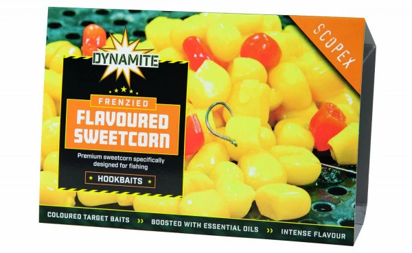 Dynamite Baits Frenzied Sweetcorn Yellow Scopex (250g) 3 Dynamite Baits Frenzied Sweetcorn Yellow Scopex (250g)