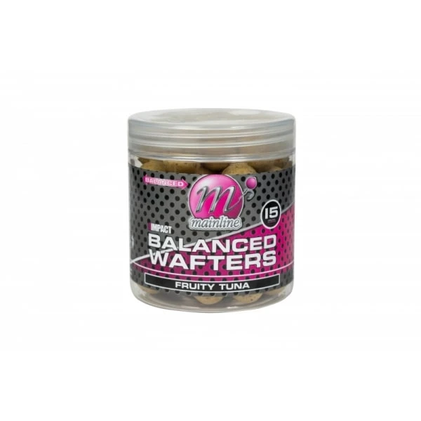 Mainline High Impact Balanced Wafters Fruity Tuna 15mm 3 Mainline High Impact Balanced Wafters Fruity Tuna 15mm