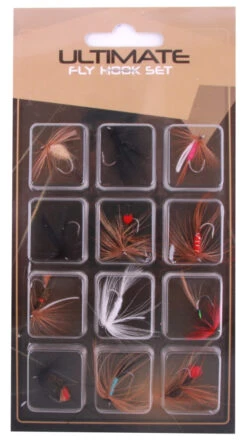Ultimate Fly Set, 12 Kunstvliegen! -Visgerei Te Koop dd939eec89262085