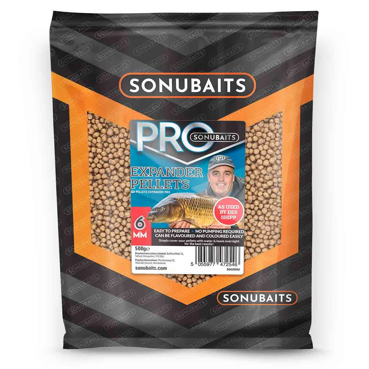 SonuBaits Pellets Pro Expanders 6mm (500g) 3 SonuBaits Pellets Pro Expanders 6mm (500g)