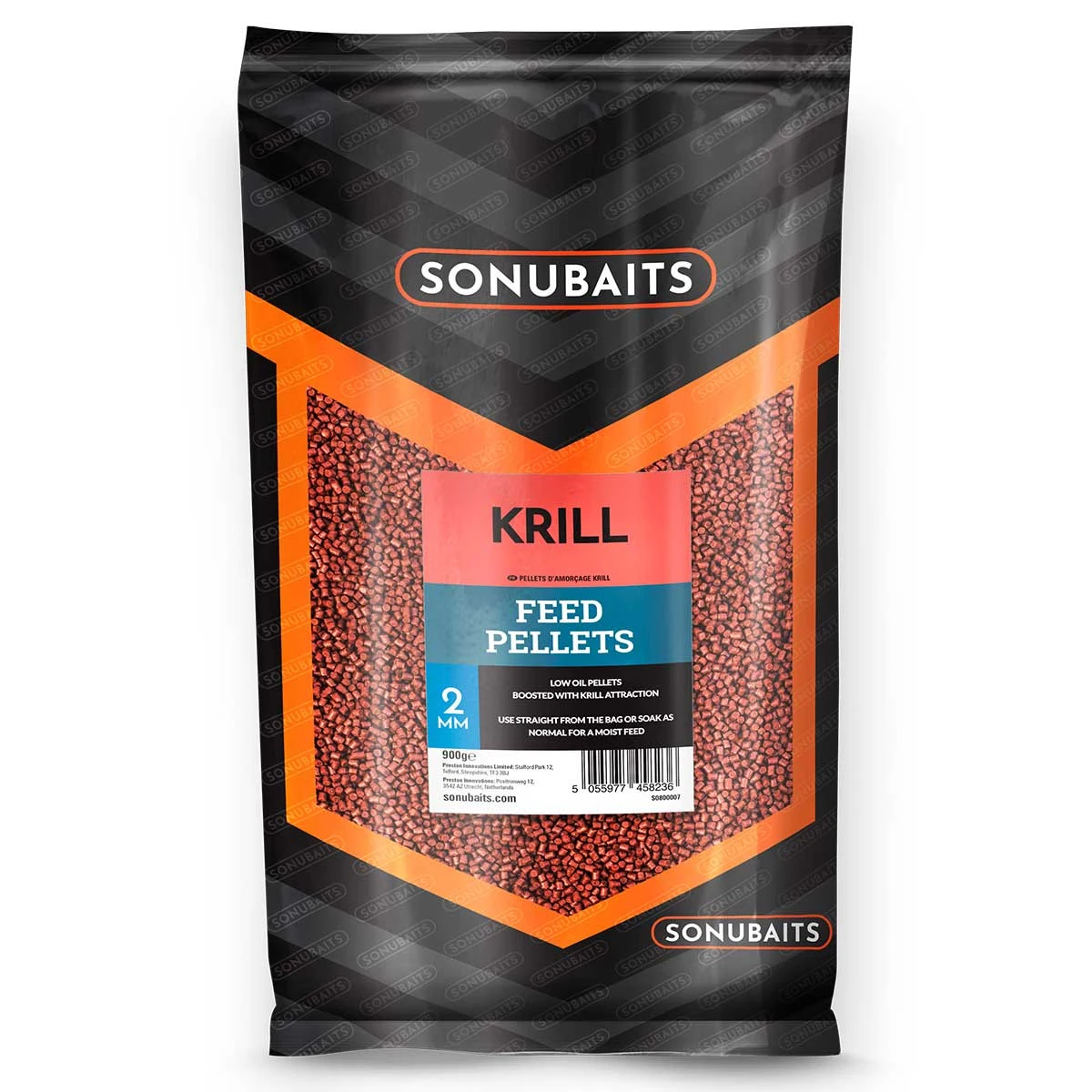 Sonubaits Feed Pellets Krill 2mm (900g) 3 Sonubaits Feed Pellets Krill 2mm (900g)