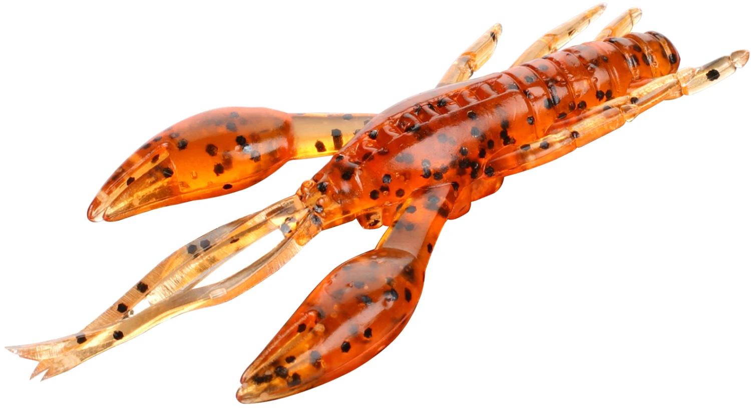 Mikado Cray Fish 10cm (2pcs) - Orange 3 Mikado Cray Fish 10cm (2pcs) - Orange