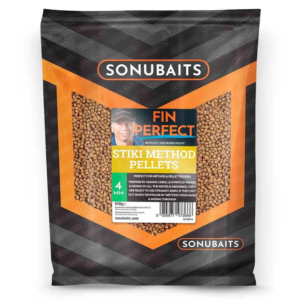 SonuBaits Pellets Fin Perfect Stiki Method 4mm (650g) 3 SonuBaits Pellets Fin Perfect Stiki Method 4mm (650g)