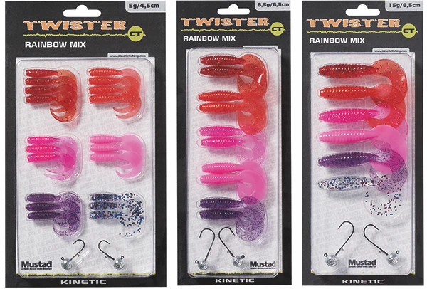 Kinetic Twister CT 15g 8,5cm Bright Day Mix 6 Kinetic Twister CT 15g 8,5cm Bright Day Mix - Afbeelding 4